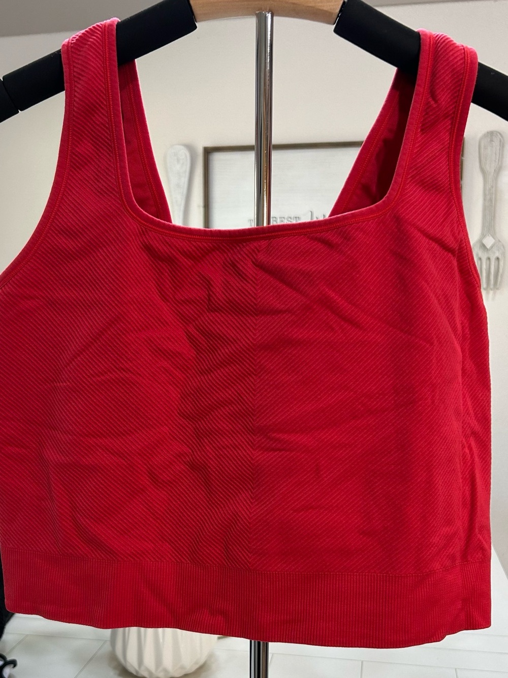 All in motion Women’s Red Seamless Tank Crop Top